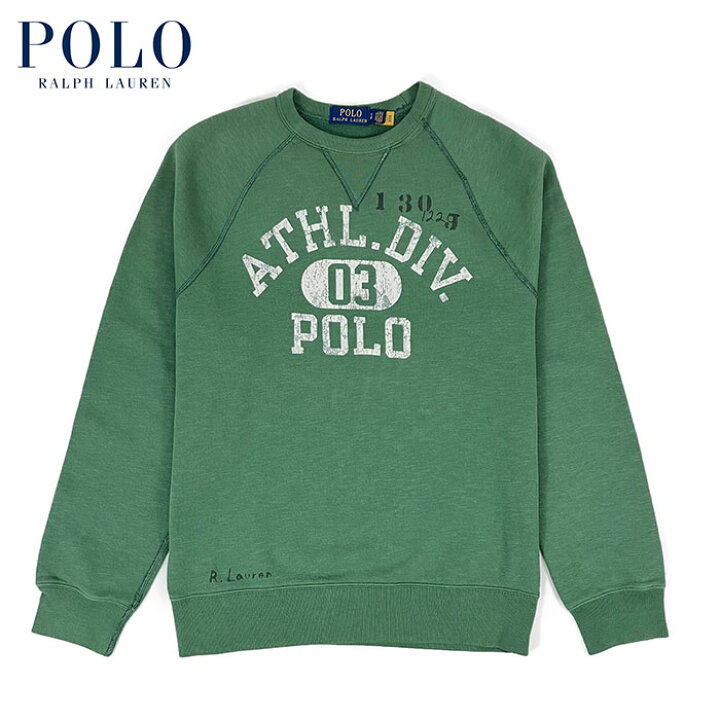 楽天市場】ラルフローレン POLO Ralph Lauren 前V ラグラン カレッジ  