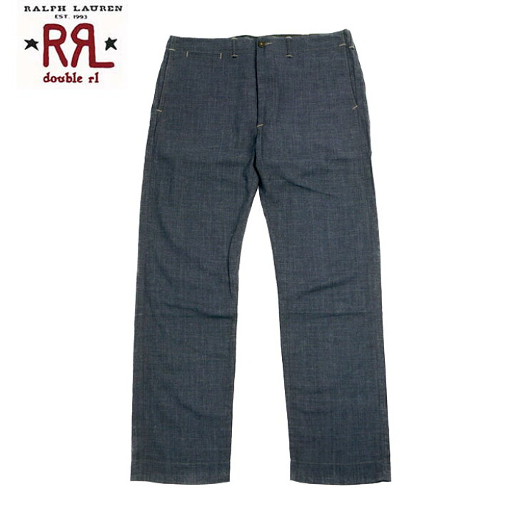 楽天市場】RRL ラルフローレン ダブルアールエル コットン リネン 混紡  