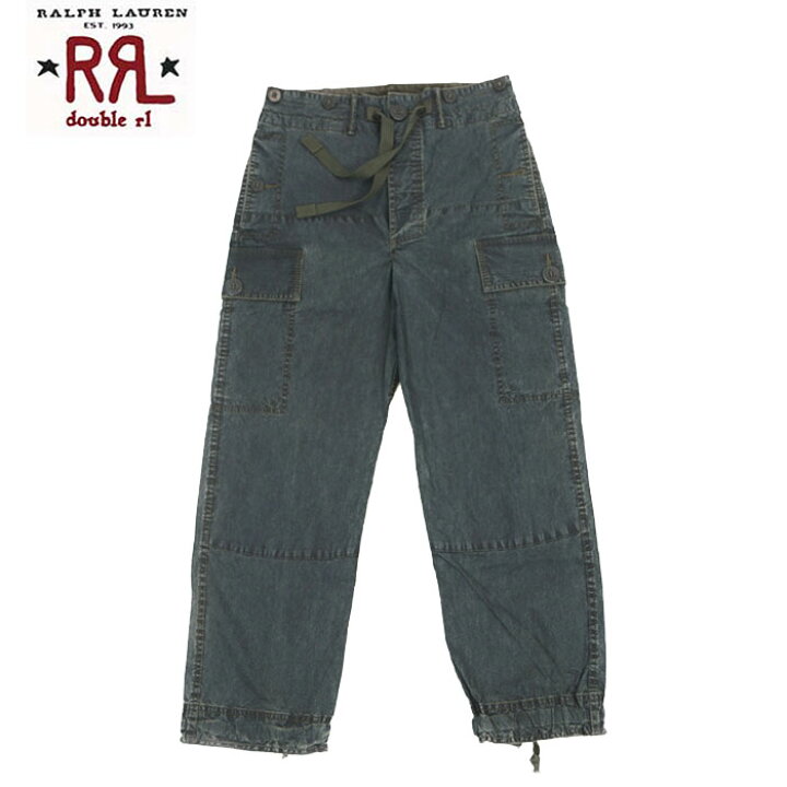 楽天市場】ダブルアールエル インディゴ カーゴパンツ RRL ラルフ 