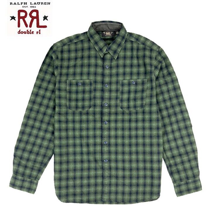 楽天市場】RRL ラルフローレン DOUBLE RL ダブルアールエル オンブレ  