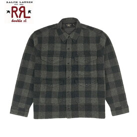 RRL ラルフローレン DOUBLE RL ダブルアールエル 4ポケット ウール ブロックチェック マッキーノジャケット