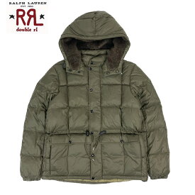 ダブルアールエル フーデットキルテッド フーデッド ジャケット RRL ラルフローレン DOUBLE RL BRINKLOW QUILTED HOODED JACKET OLIVE