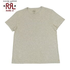 RRL ラルフローレン DOUBLE RL ダブルアールエル クルーネック Tシャツ グレー