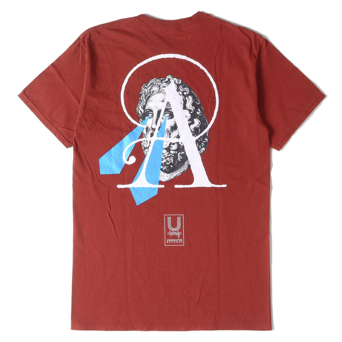 UNDERCOVER アンダーカバー Tシャツ 19SS UNDERCOVER RECORDS グラフィック Tシャツ ダークレッド M  【メンズ】【美品】【K2751】 - edurng.go.th