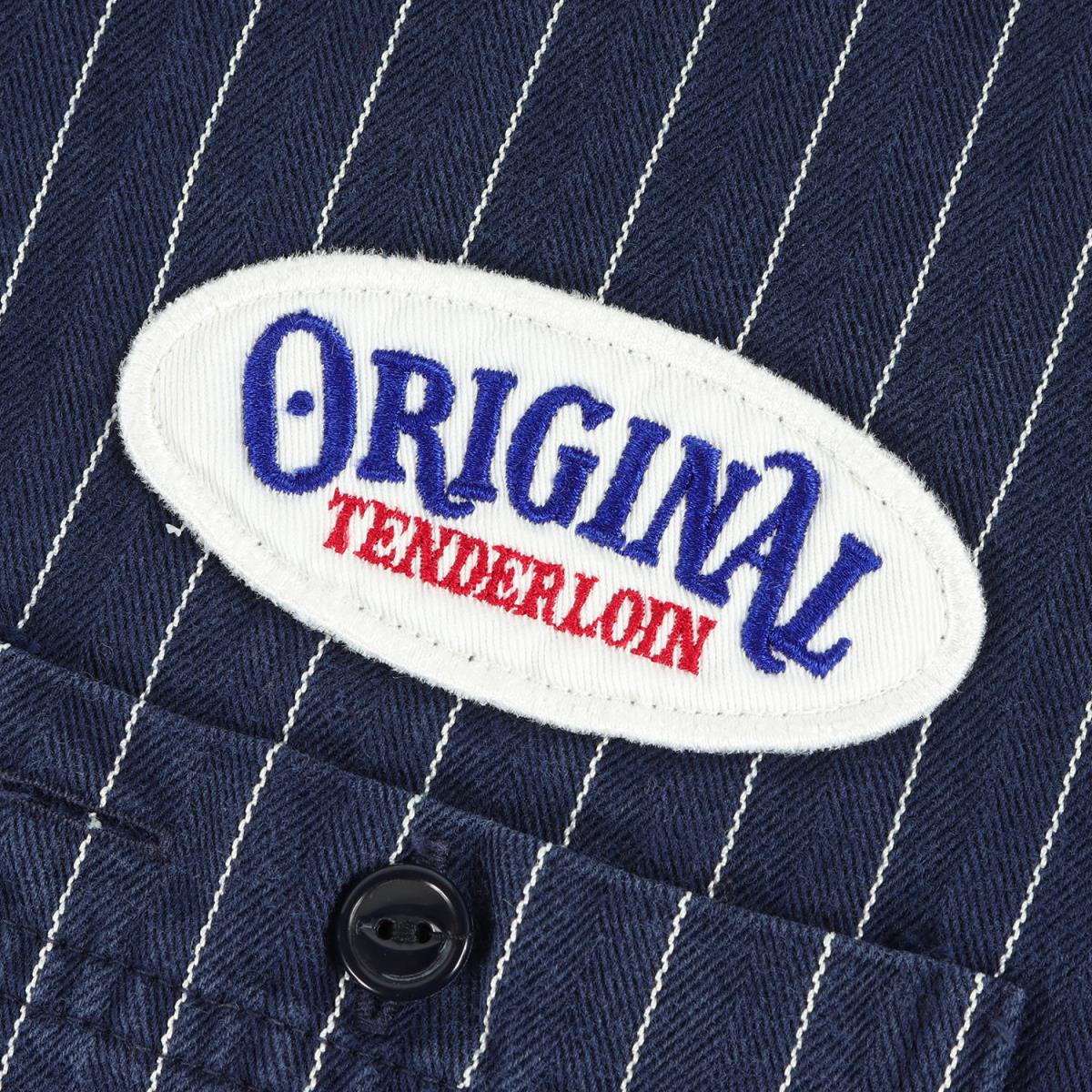 楽天市場】TENDERLOIN テンダーロイン シャツ ワッペン付き ストライプ