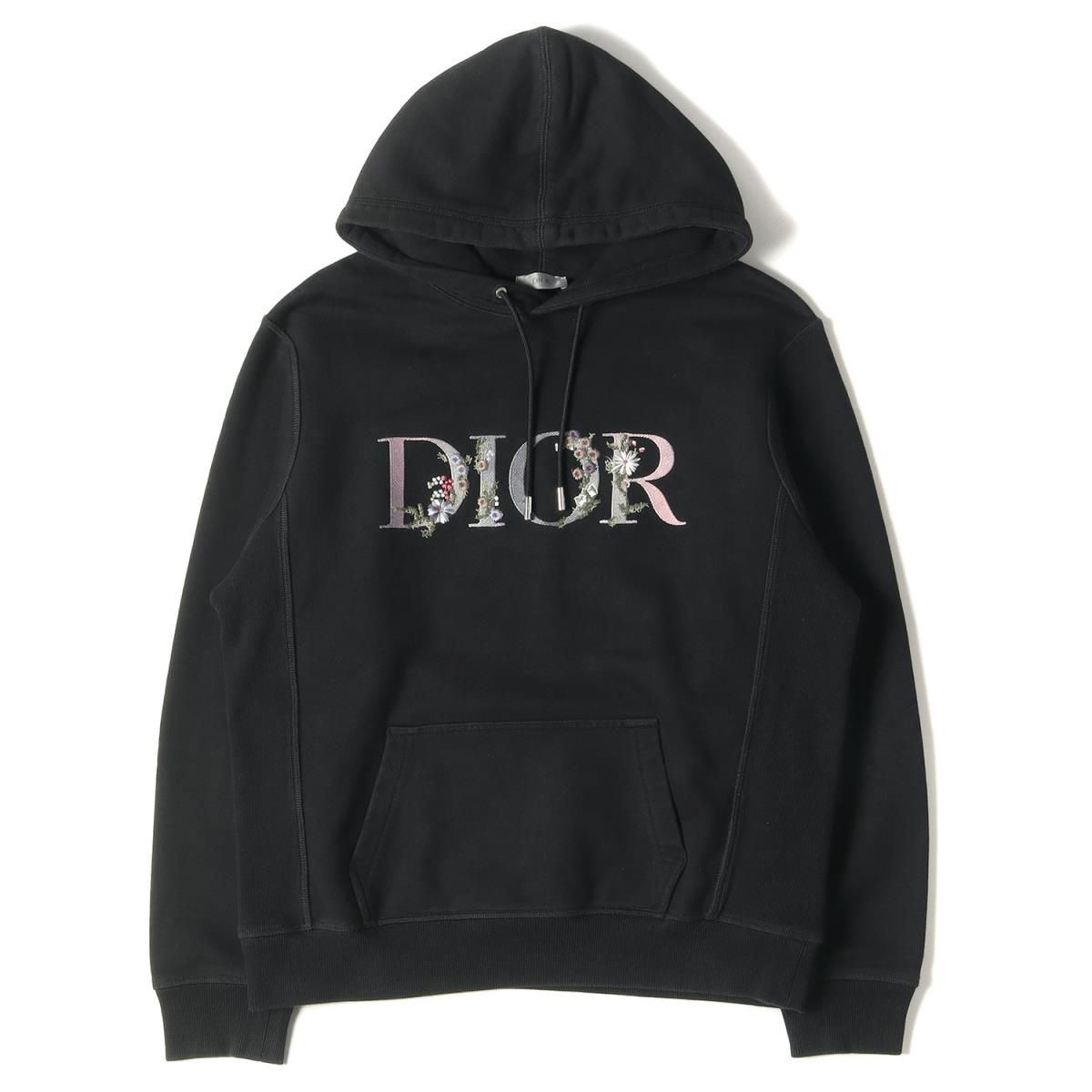 楽天市場】Dior HOMME ディオールオム パーカー フローラルロゴ 刺繍