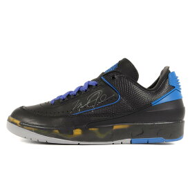 OFF-WHITE オフホワイト サイズ:25.5cm NIKE AIR JORDAN 2 RETRO LOW SP (DJ4375-004) 21AW ナイキ エアジョーダン2 レトロ ロー ブラック バーシティーロイヤル US7.5 ローカット スニーカー コラボ シューズ 靴 【メンズ】【K3994】