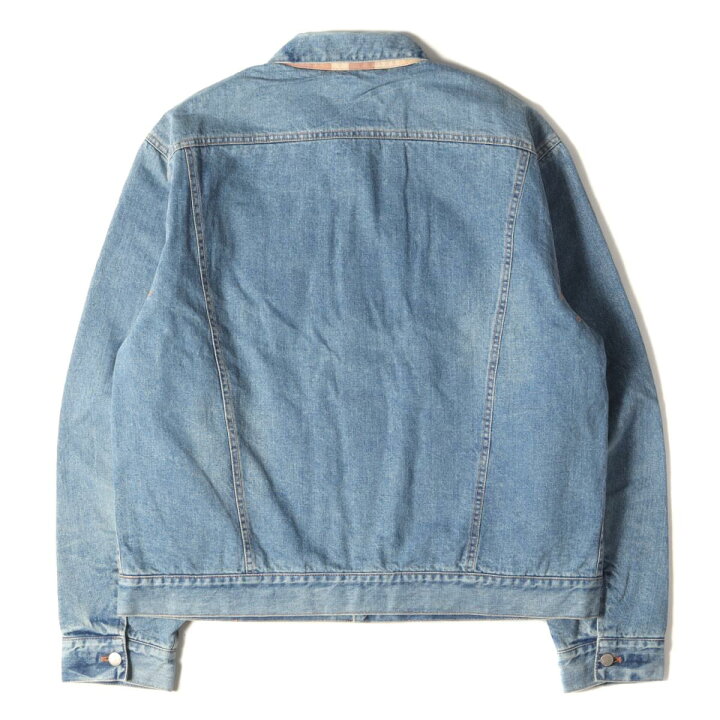 楽天市場】SOPHNET ソフネット ジャケット 裏地カモフラージュ 柄 3rdタイプ デニムジャケット DAMAGED DENIM BLOUSON 17AW インディゴ L アウター ブルゾン Gジャン 【メンズ】【K3548】 : ブランド古着のBEEGLE by Boo-Bee