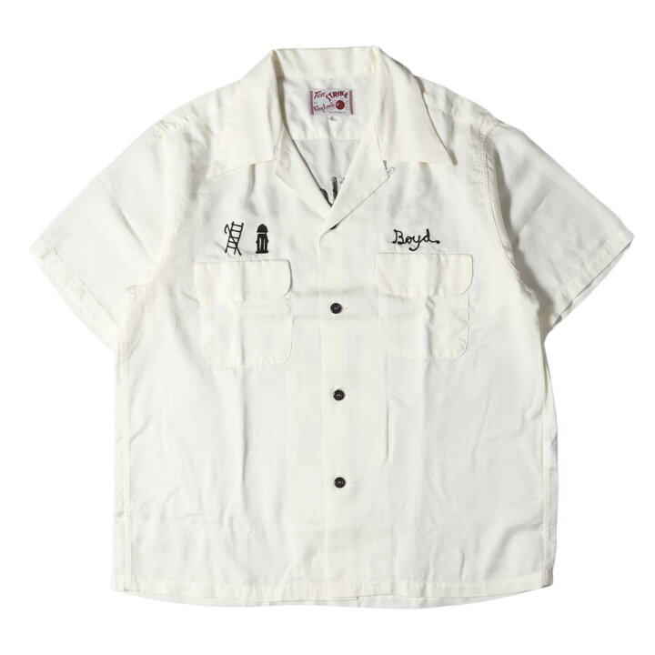 King louie レーヨン 巻ける ボーリングシャツ L キングルイ 東洋