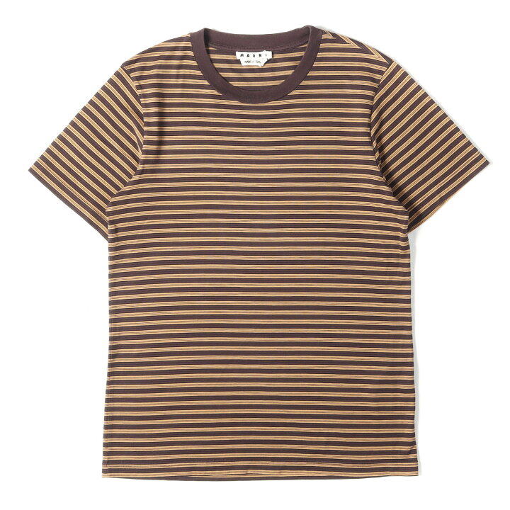 楽天市場】MARNI マルニ Tシャツ ブラウン系 サイズ:44 | 20SS マルチ 