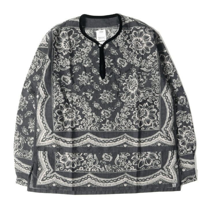 楽天市場】visvim ビズビム シャツ バンダナ 柄 プルオーバー  