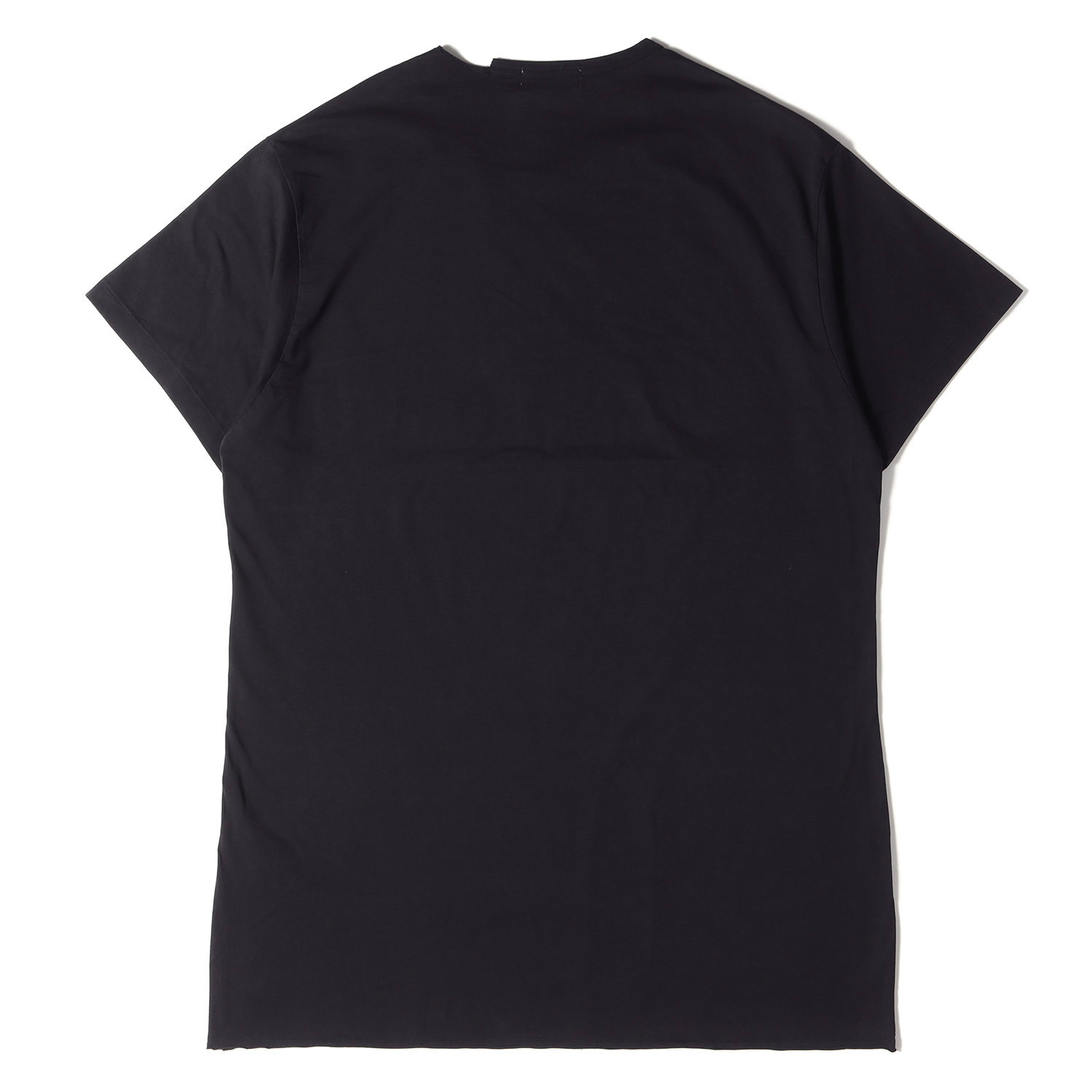 Yohji Yamamoto(Ys) ヨウジヤマモト Tシャツ 切り込み デザイン ロング丈 半袖Tシャツ POUR HOMME 19SS ネイビー  紺 3 トップス カットソー【メンズ】【中古】【K3749】 | ブランド古着のBEEGLE by Boo-Bee