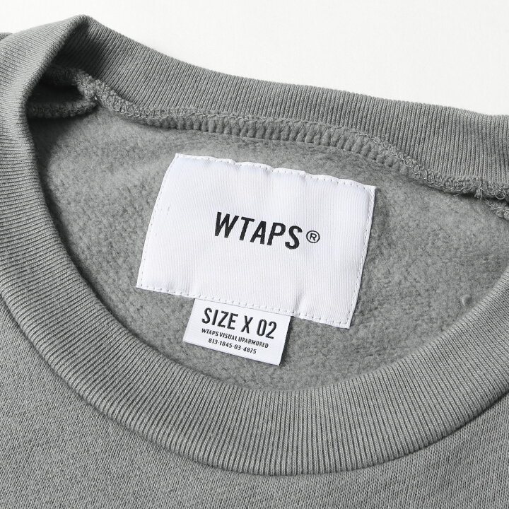 楽天市場】WTAPS ダブルタップス スウェット クロスボーン 刺繍 クルー 