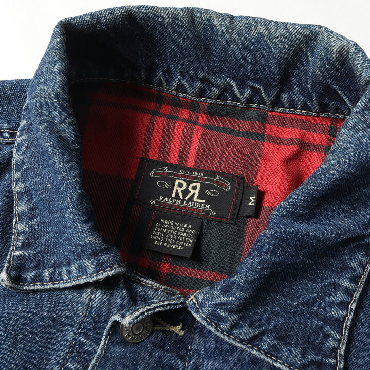 楽天市場】RRL ダブルアールエル ジャケット 三つ星 裏地 チェックネル 