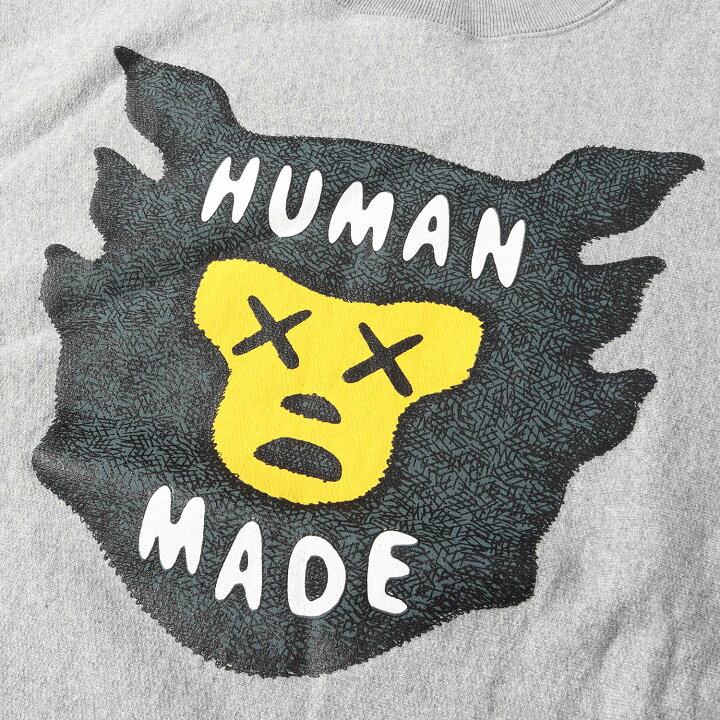 楽天市場】HUMAN MADE ヒューマンメイド スウェット KAWS カウズ 