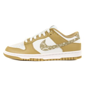NIKE ナイキ WMNS DUNK LOW ESS BARLEY PAISLEY (DH4401-104) 2022年 ウィメンズ ダンク ロー ペイズリー バーリー ホワイト WMNS US9 26.0cm スニーカー【メンズ】【K3512】