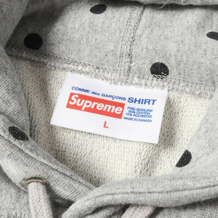 楽天市場】Supreme シュプリーム パーカー COMME des GARCONS SHIRTS 