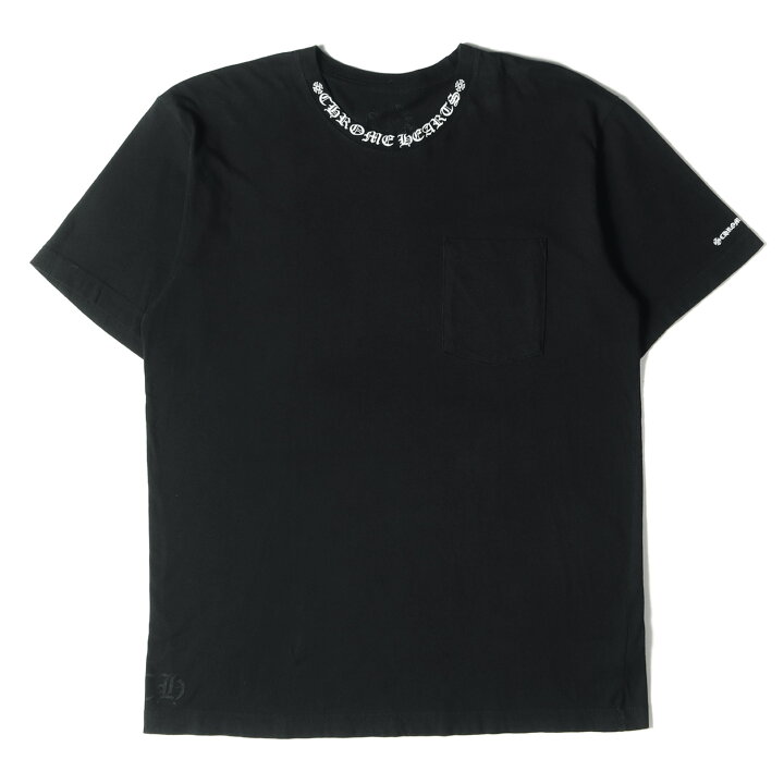 楽天市場】CHROME HEARTS クロムハーツ Tシャツ ネック ブランドロゴ 