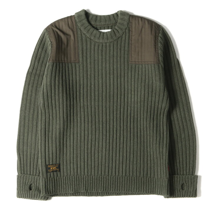 楽天市場】WTAPS ダブルタップス ニット ウール コマンダーニット  