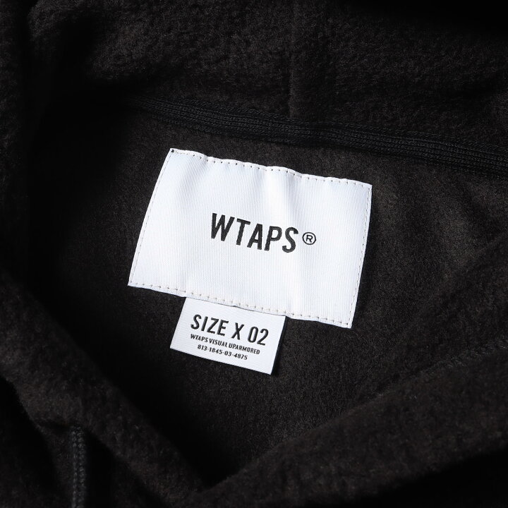 楽天市場】WTAPS ダブルタップス パーカー ブランドロゴ フリース プル  