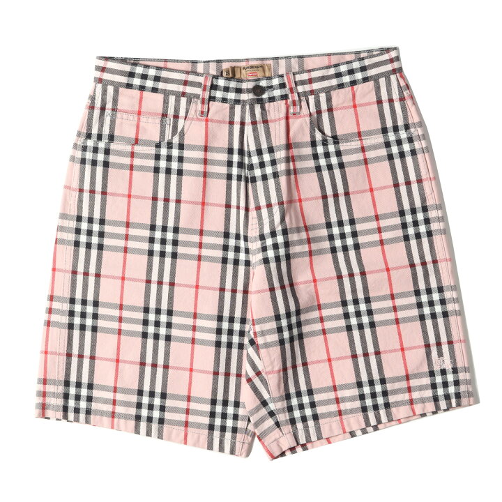 楽天市場】Supreme シュプリーム パンツ Burberry バーバリー ロゴ  