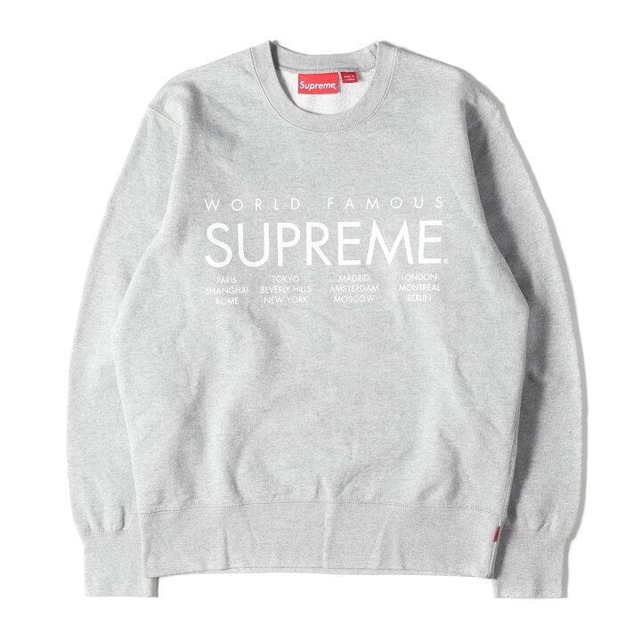 楽天市場】Supreme シュプリーム スウェット インターナショナルロゴ  