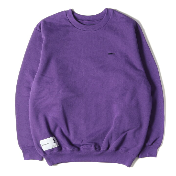 楽天市場】DESCENDANT ディセンダント スウェット ワンポイント刺繍  