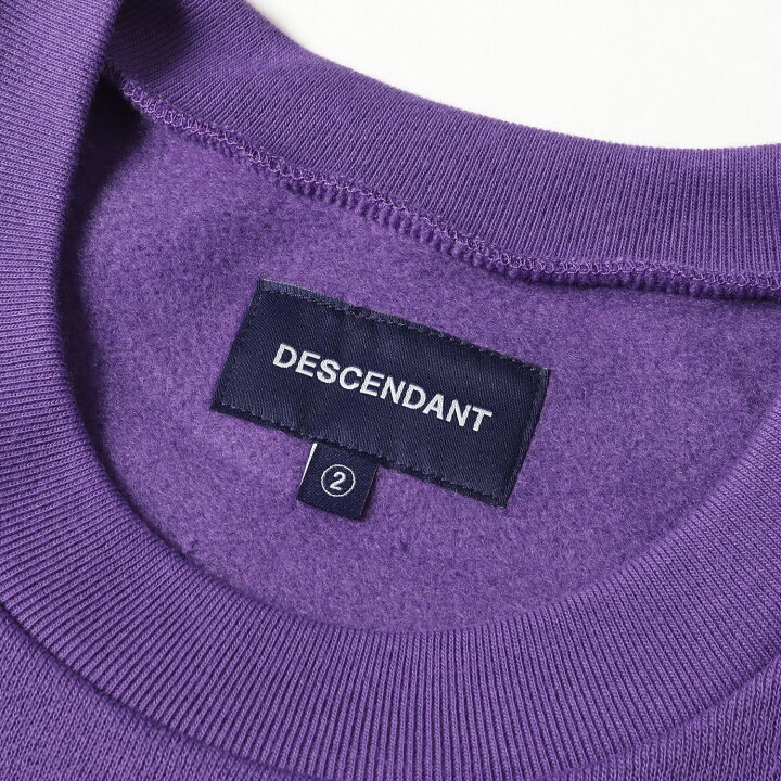 楽天市場】DESCENDANT ディセンダント スウェット ワンポイント刺繍  