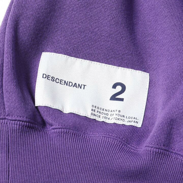 楽天市場】DESCENDANT ディセンダント スウェット ワンポイント刺繍  