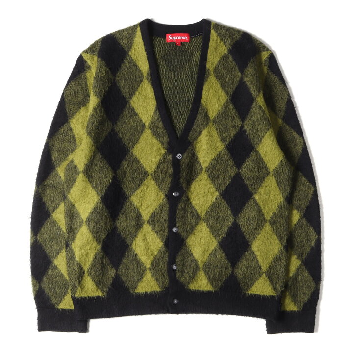 楽天市場】Supreme シュプリーム カーディガン アーガイル ニット  