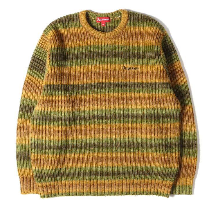 楽天市場】Supreme シュプリーム ニット オンブレ ボーダー ニット 