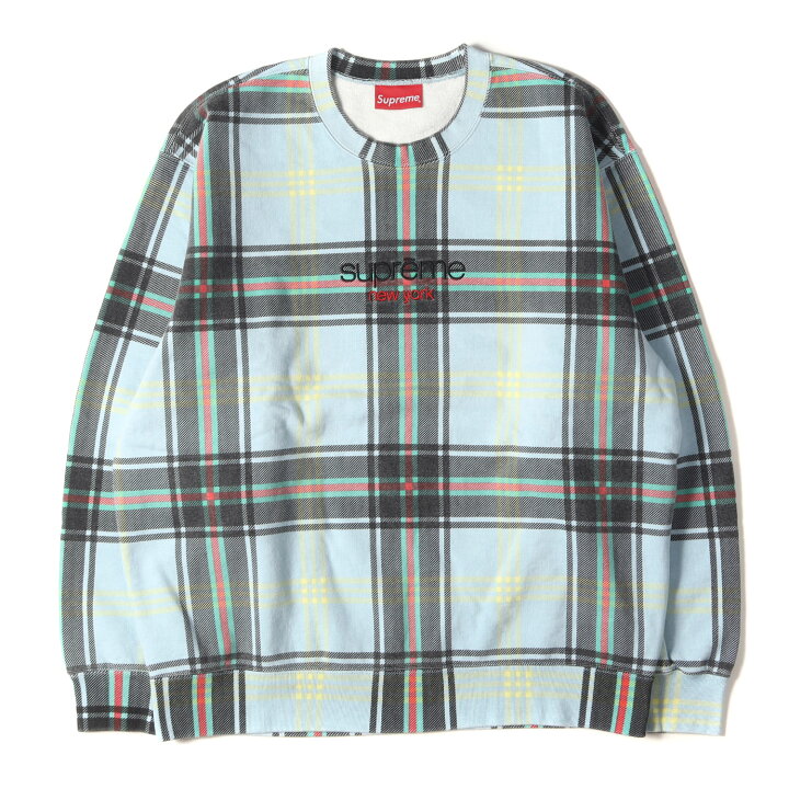 楽天市場】Supreme シュプリーム スウェット クラシックロゴ タータン  