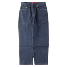 Supreme シュプリーム パンツ クラシックロゴ 刺繍 リジッド バギー デニムパンツ Baggy Jean 22AW リジッドインディゴ 30 ボトムス ジーンズ ジーパン 【メンズ】【K3599】