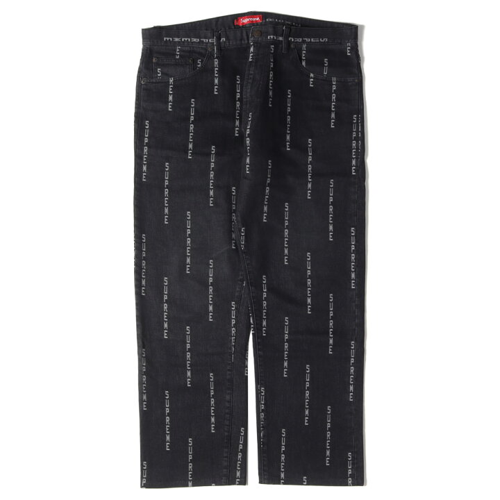 楽天市場】Supreme シュプリーム パンツ ストライプ ロゴ 柄 デニム 