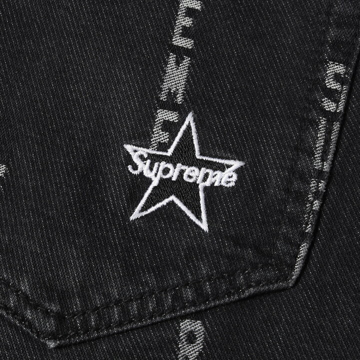 楽天市場】Supreme シュプリーム パンツ ストライプ ロゴ 柄 デニム 