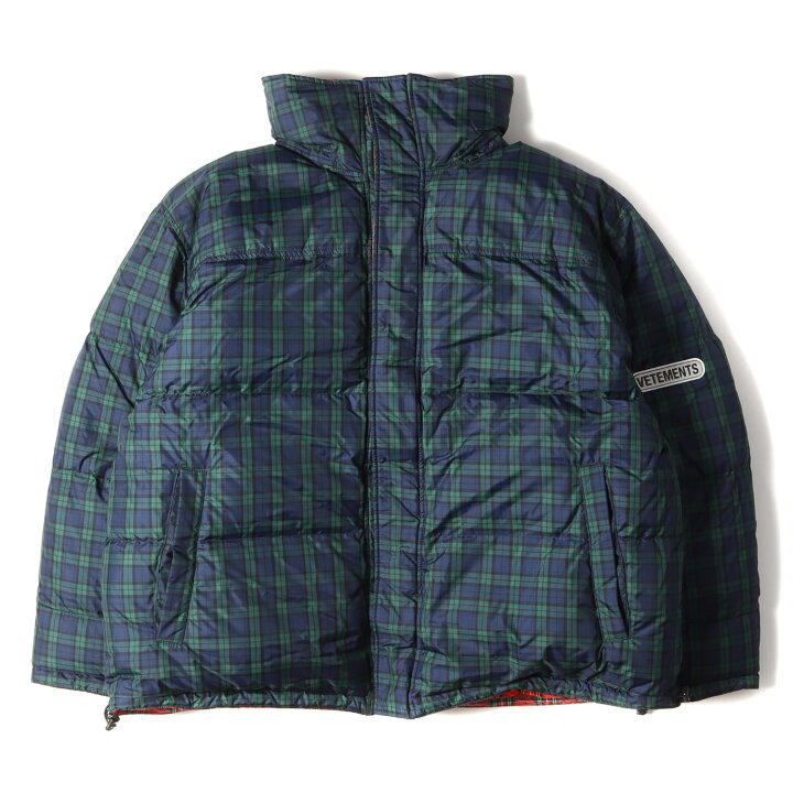 楽天市場】VETEMENTS ヴェトモン ジャケット チェック柄 リバーシブル 
