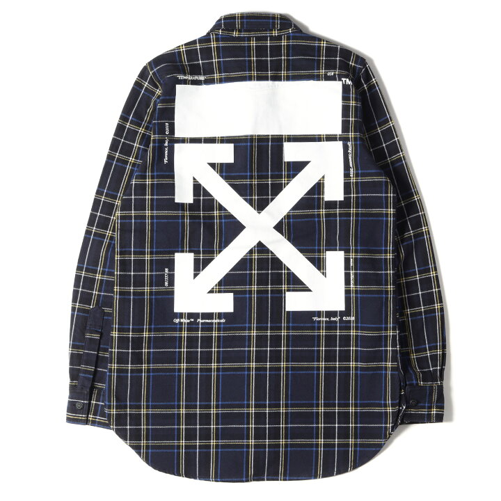 楽天市場】OFF-WHITE オフホワイト シャツ バック アローマーク  