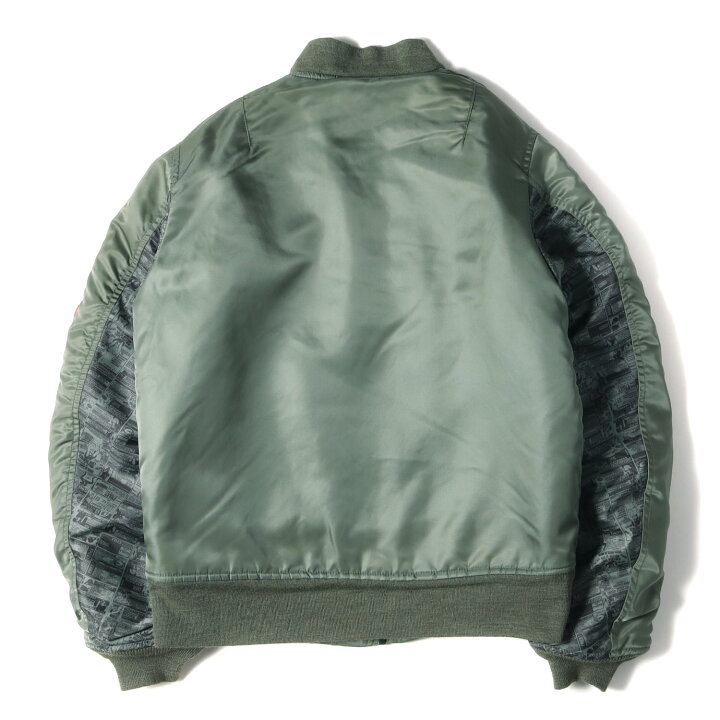 楽天市場】WTAPS ダブルタップス ジャケット グラフィック切替し MA-1 