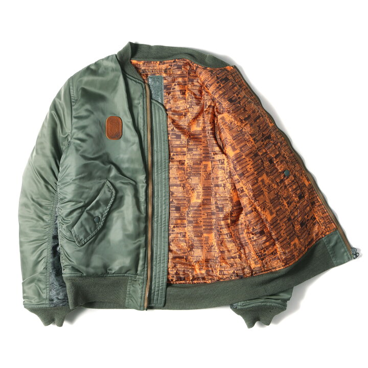 楽天市場】WTAPS ダブルタップス ジャケット グラフィック切替し MA-1 