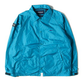 DESCENDANT ディセンダント ジャケット ナイロン コーチジャケット PE NYLON JACKET 18SS ブルー 1 アウター ブルゾン【メンズ】【中古】【K4053】