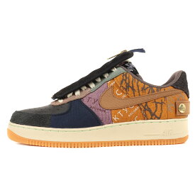 NIKE ナイキ TRAVIS SCOTT AIR FORCE 1 LOW / CACTUS JACK (CN2405-900) トラヴィススコット エアフォース 1 ロー カクタスジャック マルチカラー ミュートブロンズ サイズ：US11 29.0cm スニーカー コラボ【メンズ】【中古】【新品同様】【K4059】