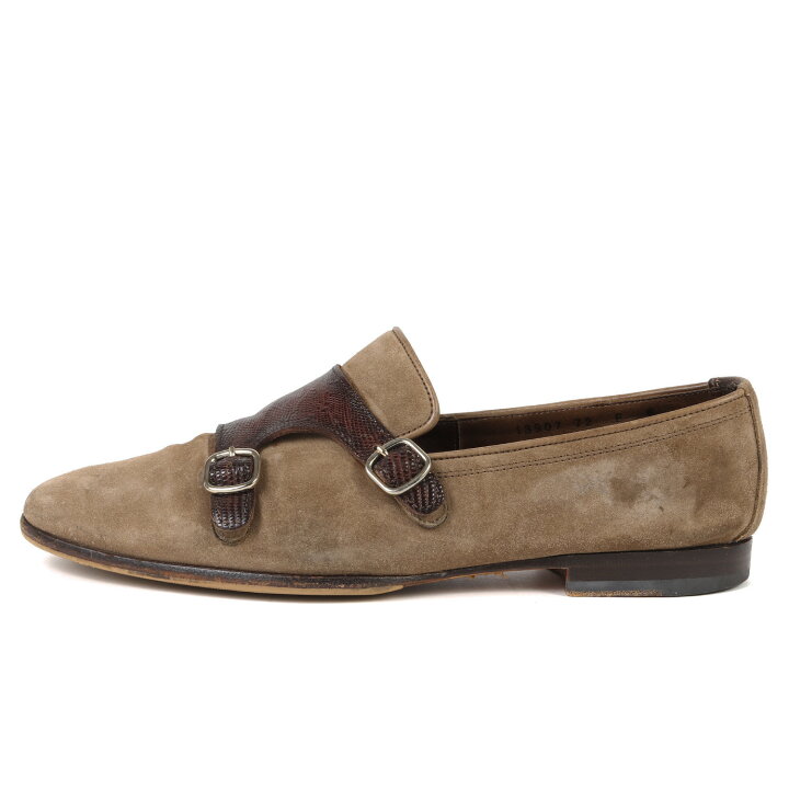 楽天市場】SANTONI サントーニ ダブルモンク ストラップ スウェード 