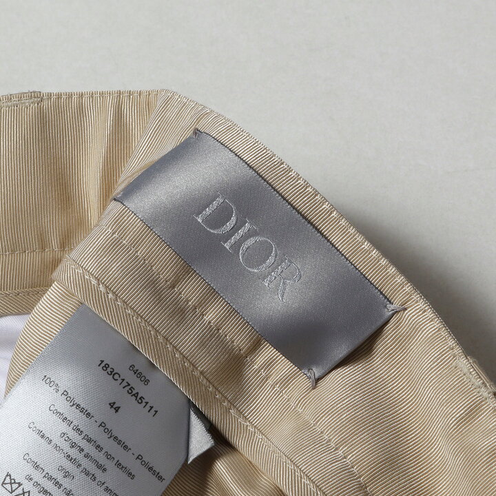 楽天市場】Dior HOMME ディオールオム パンツ ポリ サテン ジップ 