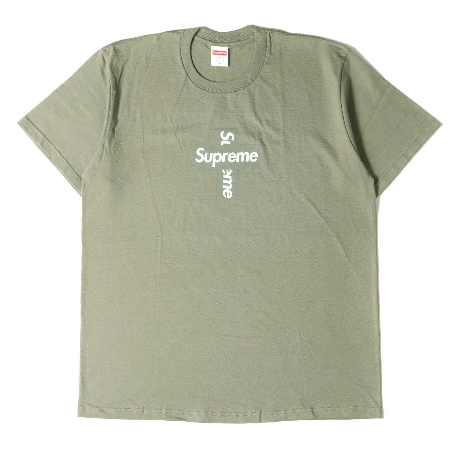 楽天市場】Supreme シュプリーム Tシャツ サイズ:M クロスボックスロゴ 
