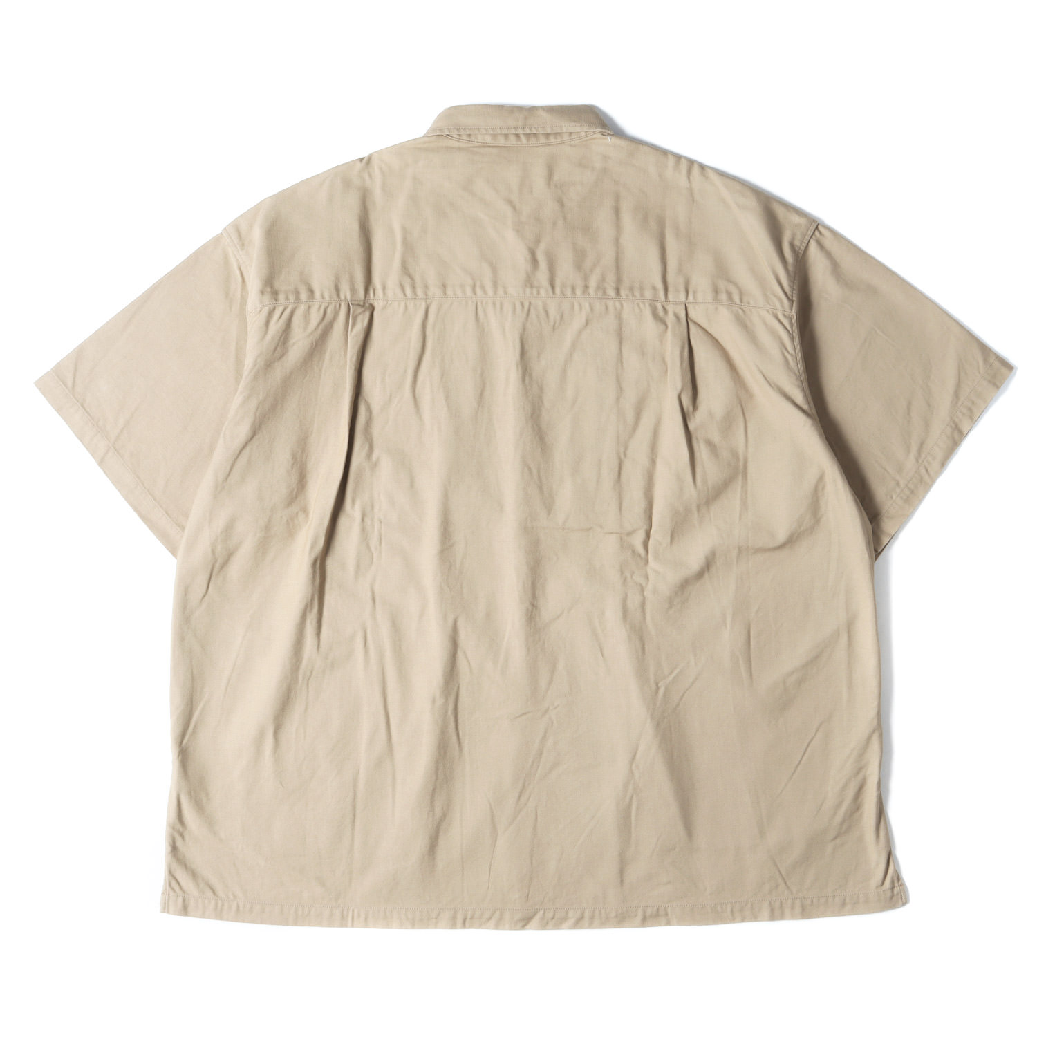 【楽天市場】KEBOZ ケボズ シャツ オーバーサイズ バックサテン