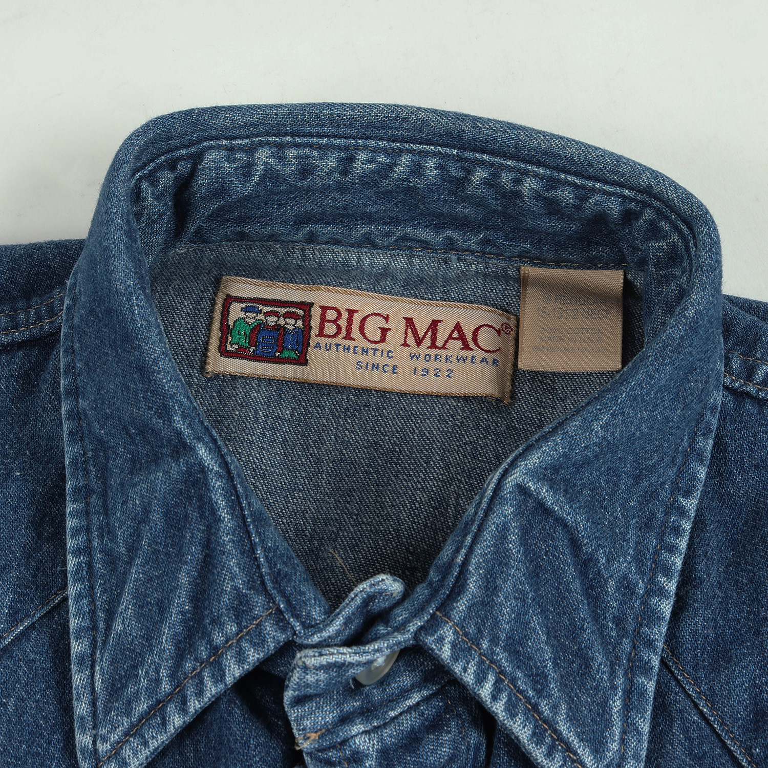 楽天市場】Big mac ビッグ マック シャツ ウエスタン デニムシャツ USA