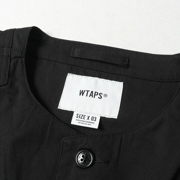 楽天市場】WTAPS ダブルタップス ジャケット ノーカラー ミリタリー  