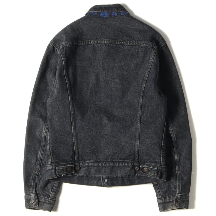 リーバイス 80s USA製 70411-9418 ブラックデニムジャケット 