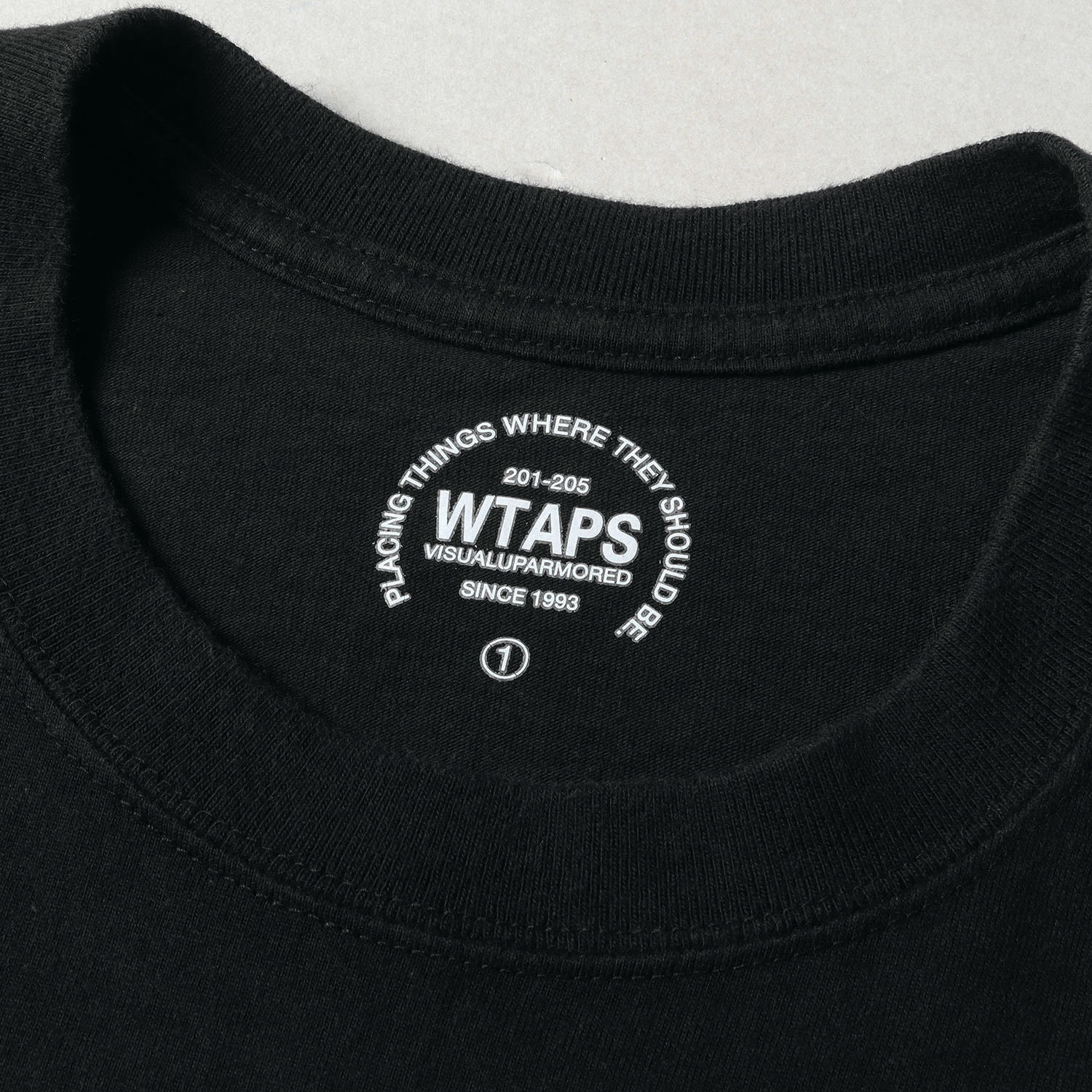 WTAPS ダブルタップス Tシャツ サイズ:S アーチロゴ クルーネックTシャツ ブラック 黒 トップス カットソー 半袖  【メンズ】【中古】【K3740】 | ブランド古着のBEEGLE by Boo-Bee