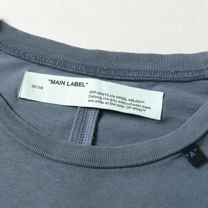 楽天市場】OFF-WHITE オフホワイト Tシャツ サイズ:M ヴィンテージ加工  